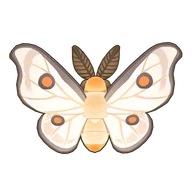Ghostly Silkmoth