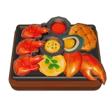 Grilled Shrimp & Lobster Fruit Platter