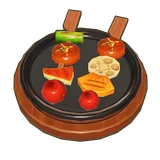 Mushroom, Fruit & Veggie Skewers