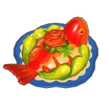 Dreamy Ruby & Emerald Fish Feast