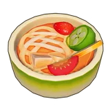 Chilled Fruit Noodles