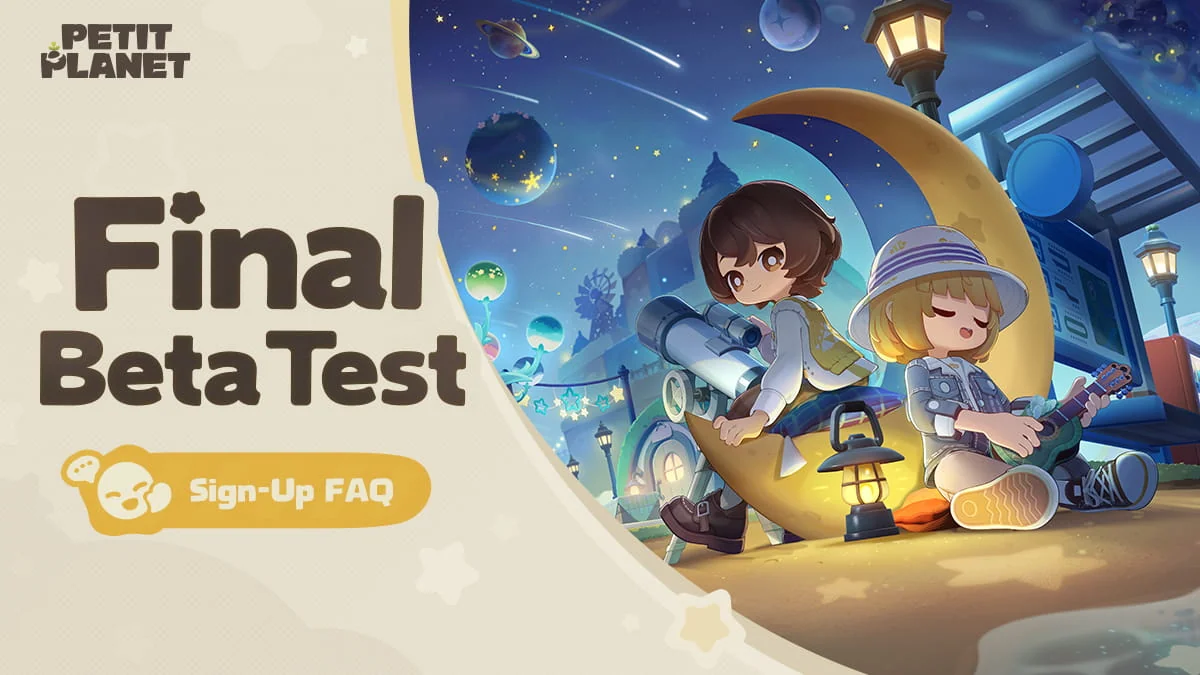 Final Beta Test Sign-Up Notes & FAQ