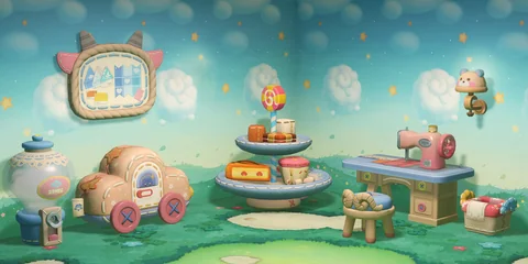 Cuddly Nook furniture set