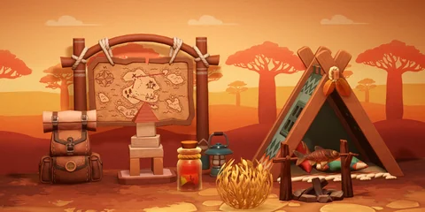 Golden Savanna furniture set