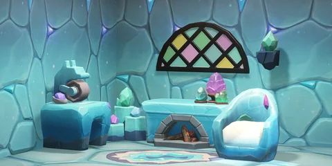 Icy Fluorite furniture set