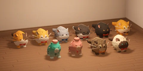 Medowlyn's Handmade Plushie Shop furniture set