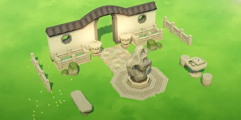 Stone Garden furniture set